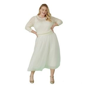 NWT- ModCloth Flaunt Where You Want Twofer Dress - Large